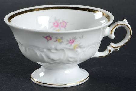 Rose Garland Footed Cup
