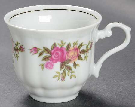 Rose Garden Footed Cup