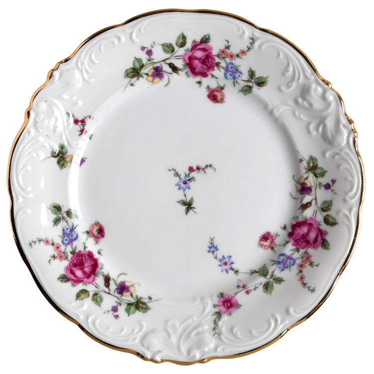 Sheraton Rose Salad Plate