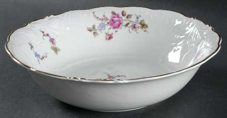 Sheraton Rose 9" Round Vegetable Bowl