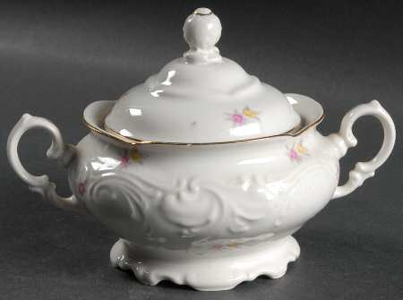 Spring Sugar Bowl & Lid