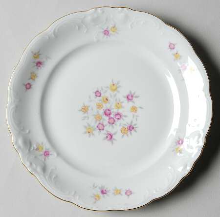 Spring Bread & Butter Plate