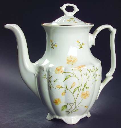 Spring Time Coffee Pot & Lid
