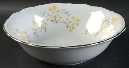 Spring Time 9" Round Vegetable Bowl by Walbrzych