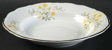Spring Time Rim Soup Bowl
