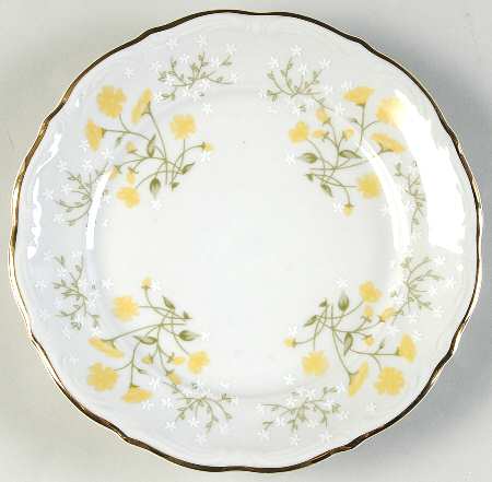 Spring Time Bread & Butter Plate