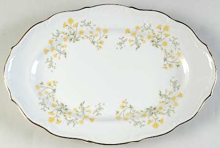 Spring Time 13" Oval Serving Platter
