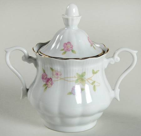 Windsor (Ribbed) Sugar Bowl & Lid