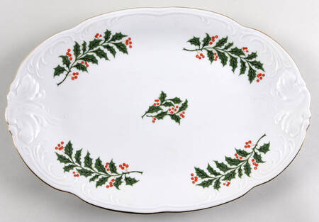 WLB16 12" Oval Serving Platter