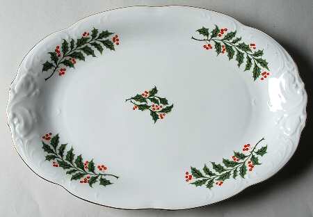 WLB16 13" Oval Serving Platter