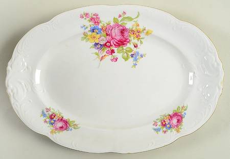 WLB6 13" Oval Serving Platter