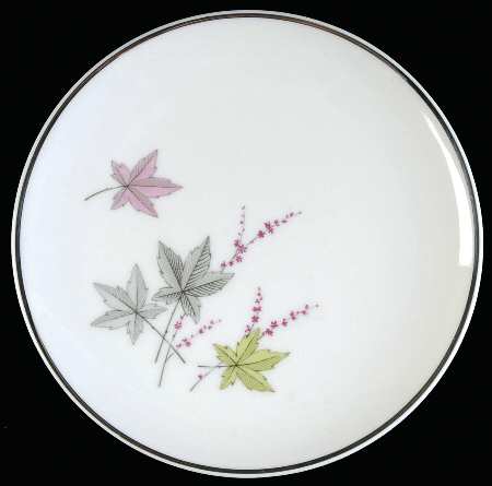 Autumn Leaves Bread & Butter Plate