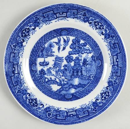 Blue Willow Bread & Butter Plate
