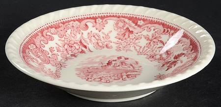 Herald Pink Fruit/Dessert (Sauce) Bowl