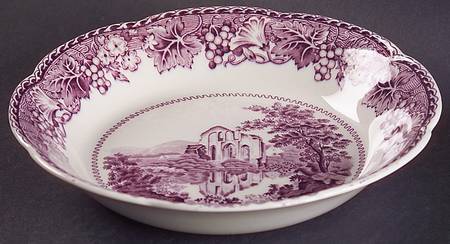 Abbeys Lavender Coupe Soup Bowl