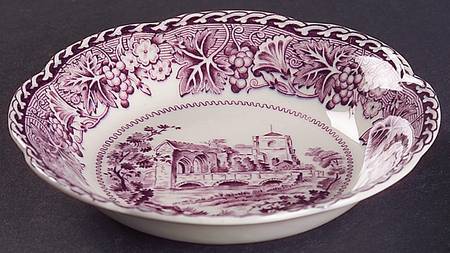 Abbeys Lavender Fruit/Dessert (Sauce) Bowl
