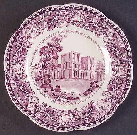 Abbeys Lavender Bread & Butter Plate