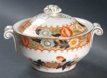 The Alhambra Sugar Bowl & Lid