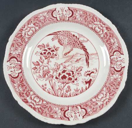 Aquila Pink Luncheon Plate