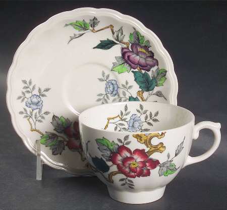 Ashbourne Flat Cup & Saucer Set