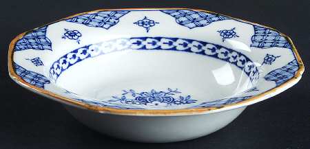 Blue Bombay Rim Fruit/Dessert (Sauce) Bowl