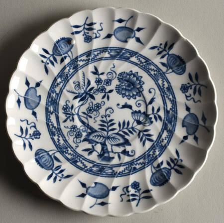 Blue Fjord Saucer for Flat Cup