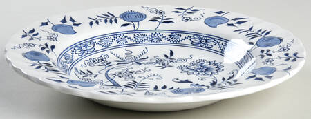 Blue Fjord Large Rim Soup Bowl