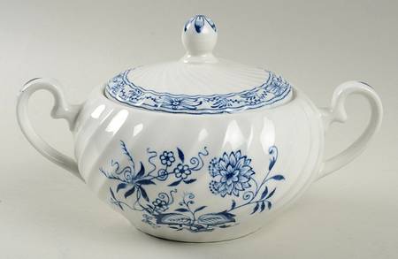 Blue Fjord Sugar Bowl & Lid