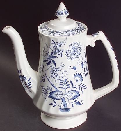 Blue Fjord Coffee Pot & Lid