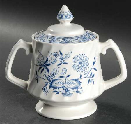 Blue Fjord Sugar Bowl & Lid