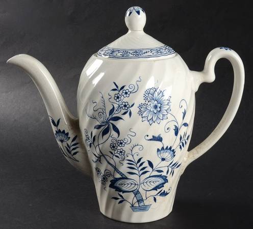 Blue Fjord Coffee Pot & Lid
