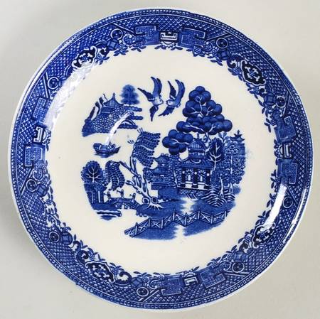 Blue Willow (Older) Saucer for Oversized Cup