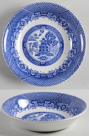 Blue Willow (Older) Fruit/Dessert (Sauce) Bowl