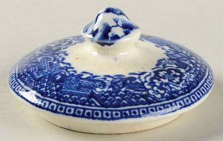Blue Willow (Older) Lid for Sugar Bowl