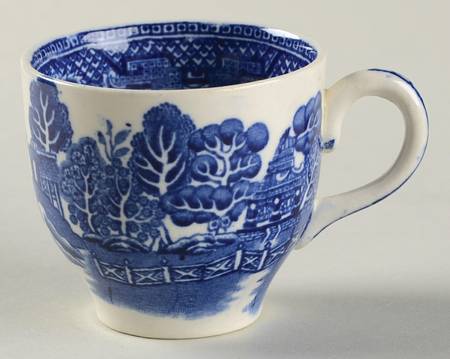 Blue Willow (Older) Flat Demitasse Cup