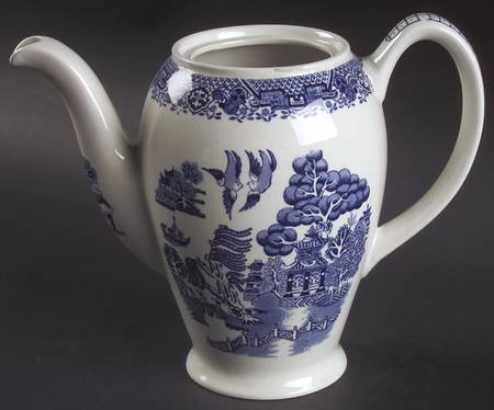 Blue Willow (Older) Coffee Pot No Lid