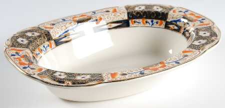 Braemar (Scalloped) 9" Oval Vegetable Bowl