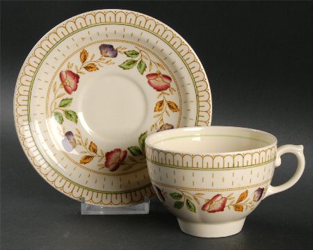Brier Flat Cup & Saucer Set