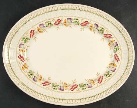 Brier 16" Oval Serving Platter