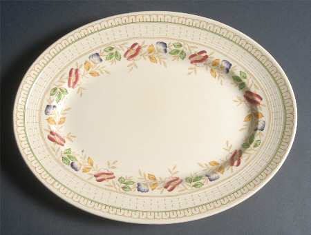 Brier 14" Oval Serving Platter