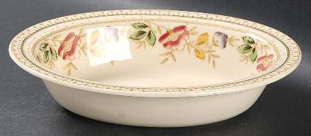 Brier 8" Oval Vegetable Bowl