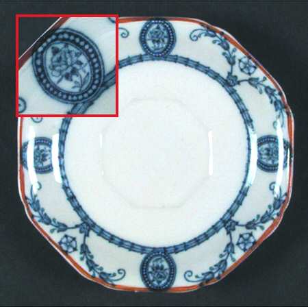 Broadmoor Blue Saucer for Demitasse Cup