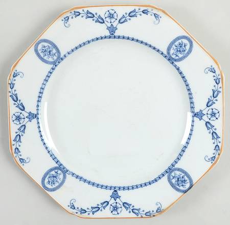 Broadmoor Blue Luncheon Plate