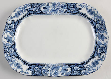 Buddha Plain 14" Oval Serving Platter