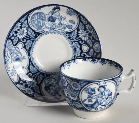Buddha Plain Demitasse Cup & Saucer Set