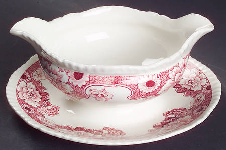 Cambridge Gravy Boat with Attached Underplate