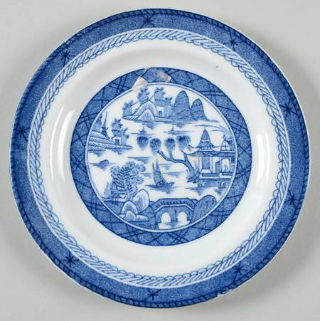 Canton Blue Bread & Butter Plate