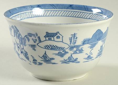 Canton Blue Cranberry Bowl