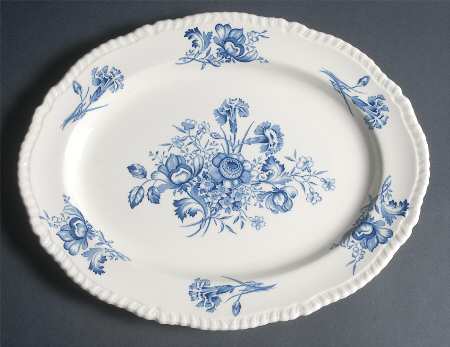 Caronia 14" Oval Serving Platter