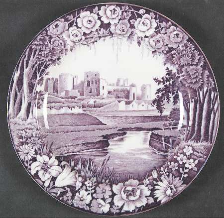 Castles Purple Dessert/Pie Plate